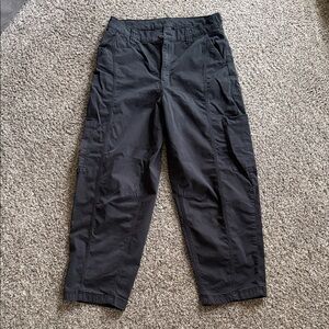 American Eagle Outfitters Black Cropped Pants